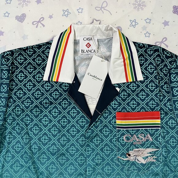 Casablanca Hawaiian-Style Resort Shirt - Picture 2 of 9